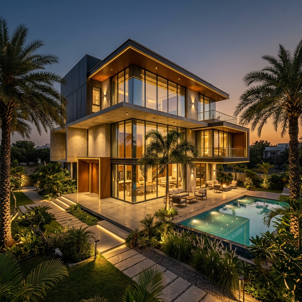 The Art of Villa Elevational Design & Spacing